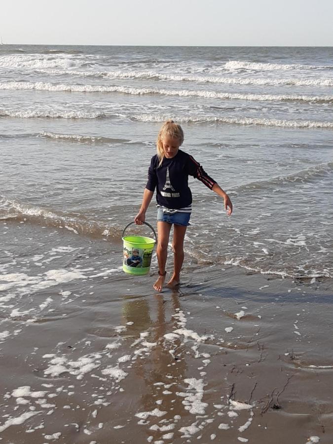 Nieuwpoort Marjolaine Prachtig Zeezicht - 4De Verdiep -Op De Dijk 5Pers 外观 照片