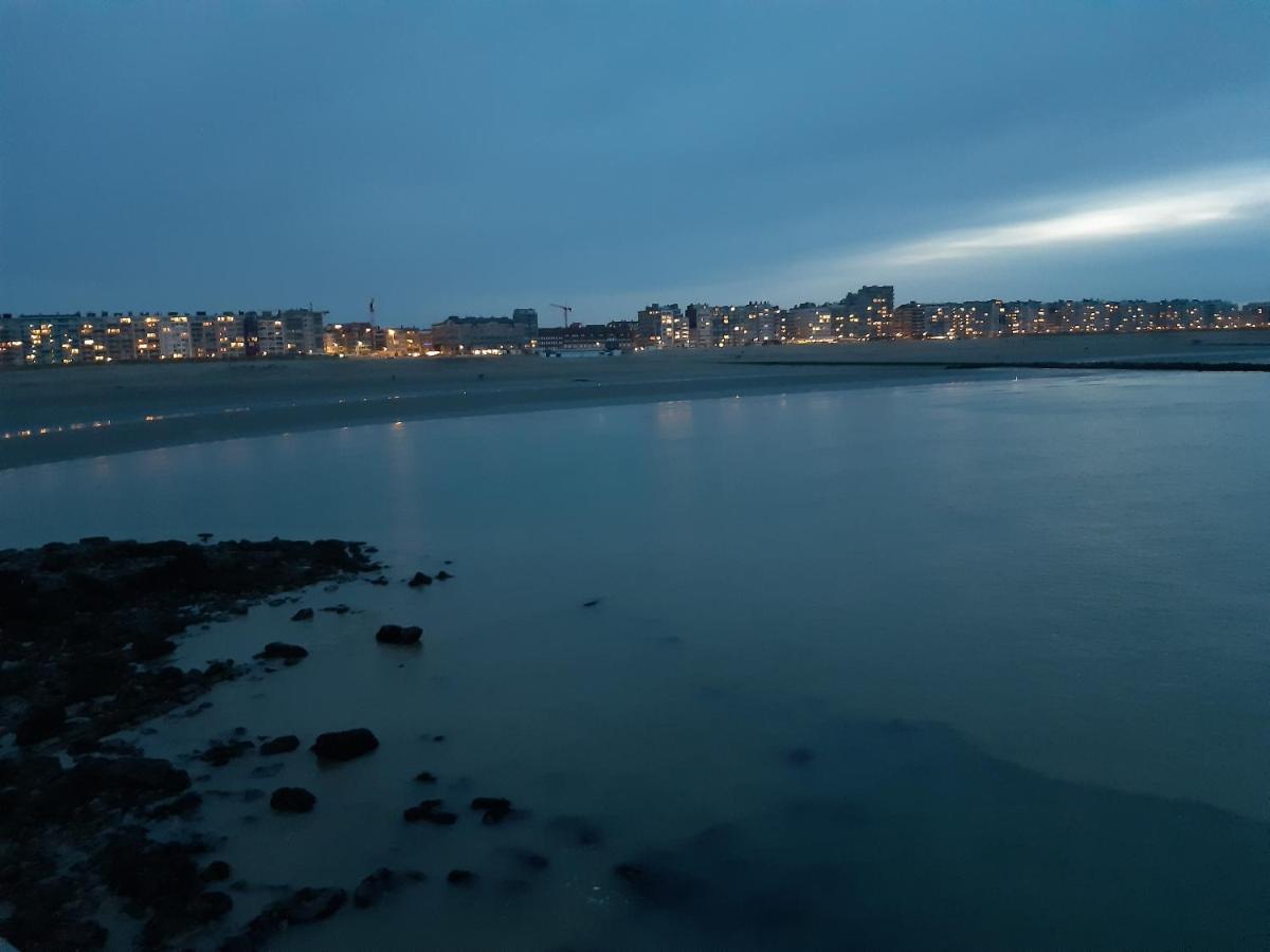 Nieuwpoort Marjolaine Prachtig Zeezicht - 4De Verdiep -Op De Dijk 5Pers 外观 照片