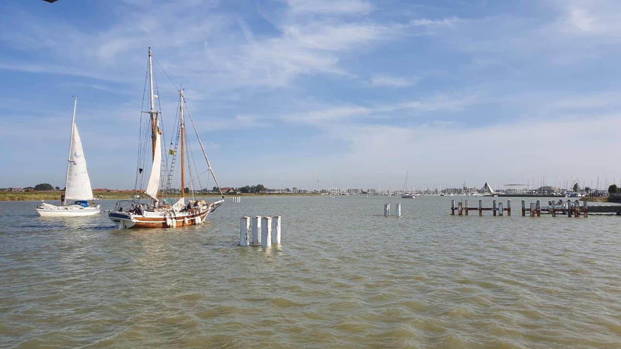 Nieuwpoort Marjolaine Prachtig Zeezicht - 4De Verdiep -Op De Dijk 5Pers 外观 照片